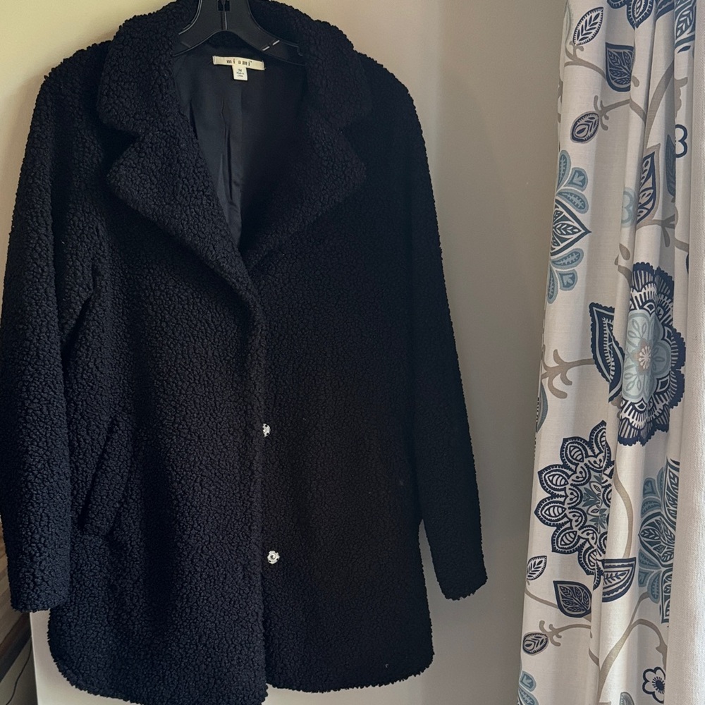 Miami Black Teddy Jacket